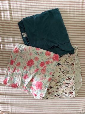 Bundle of 3 Copper Pearl Swaddle Blankets